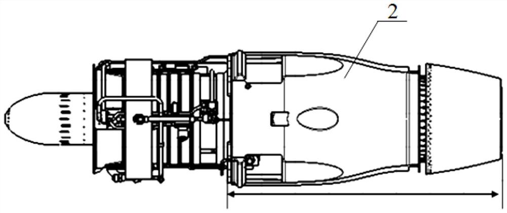 一种全复材蒙皮飞机发动机舱冷却结构