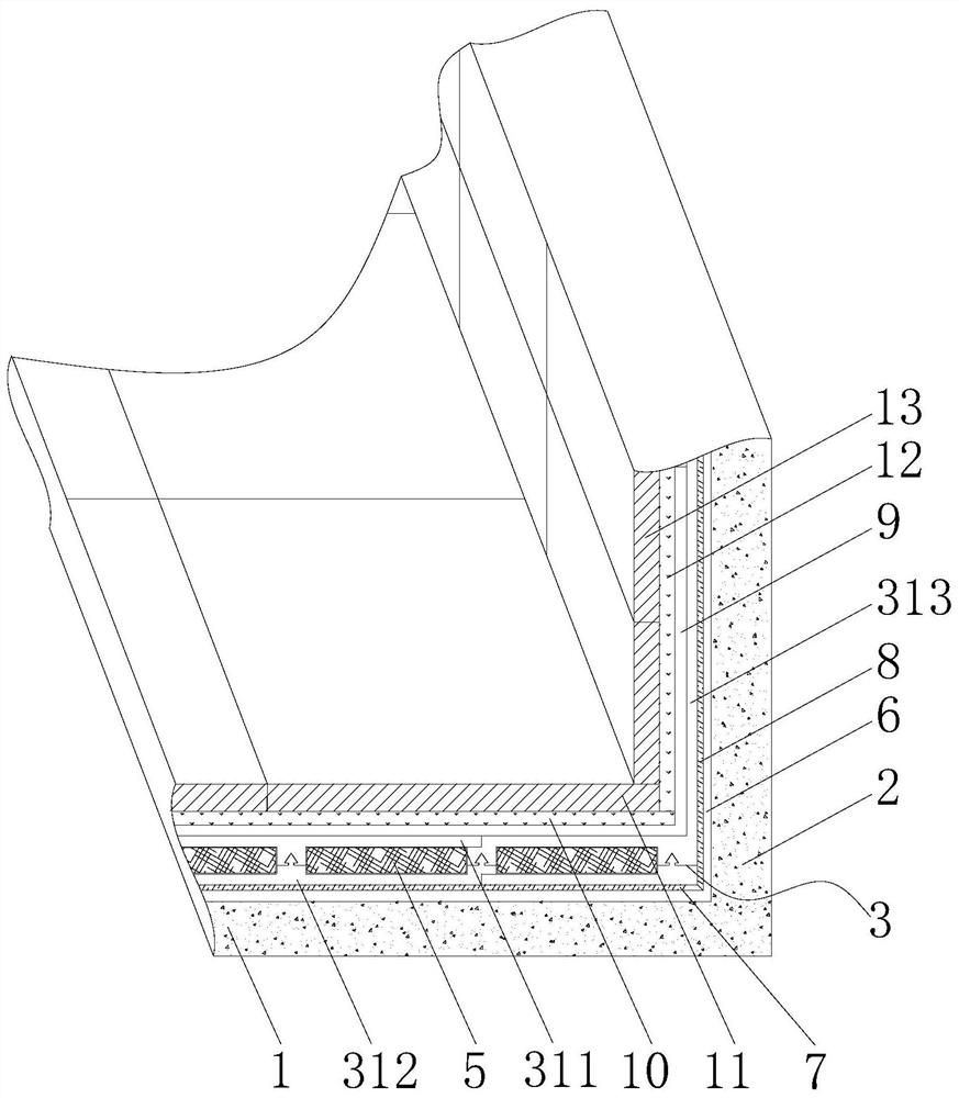 一种防渗水建筑结构及其安装方法