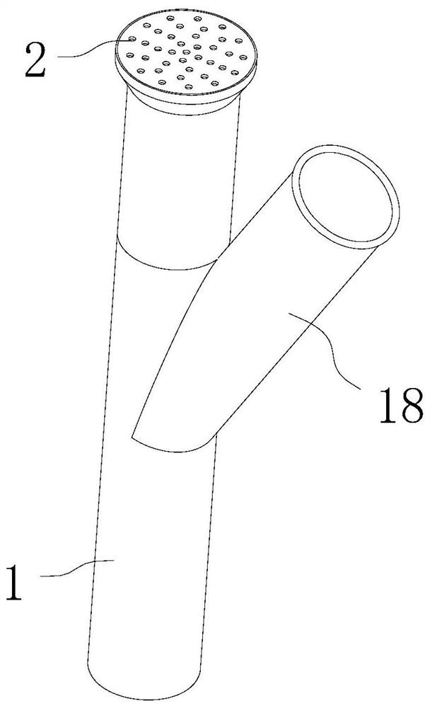 一种家庭沐浴间用毛发垃圾收集装置