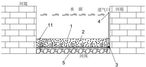 一种在线河道底泥原位降解装置及方法