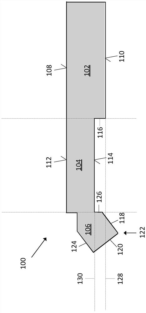 具有倾斜的接触表面和凸起的桥的互连夹具