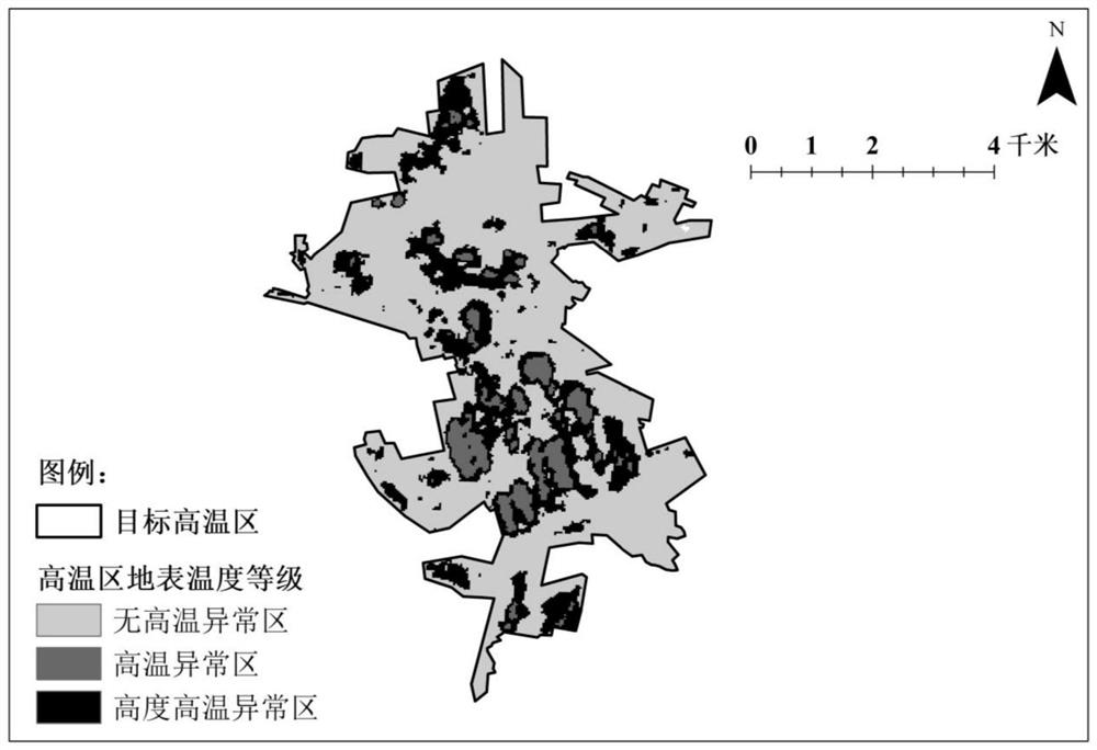 一种基于热异常分级的热景观格局度量方法