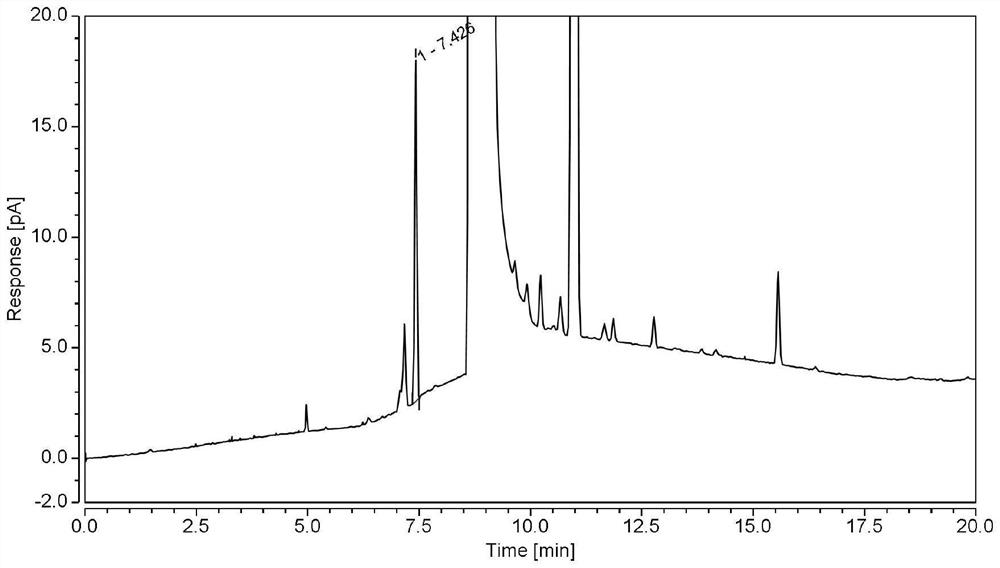 一种7-氮鎓双环2.2.1庚烷衍生物中溴甲烷的检测方法