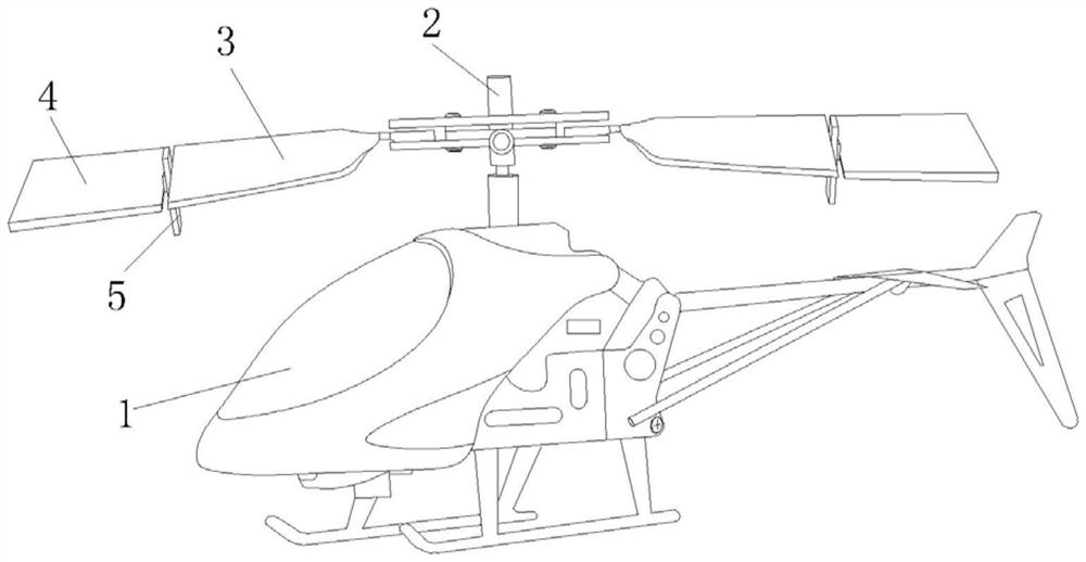 一种平拍式旋翼飞行器