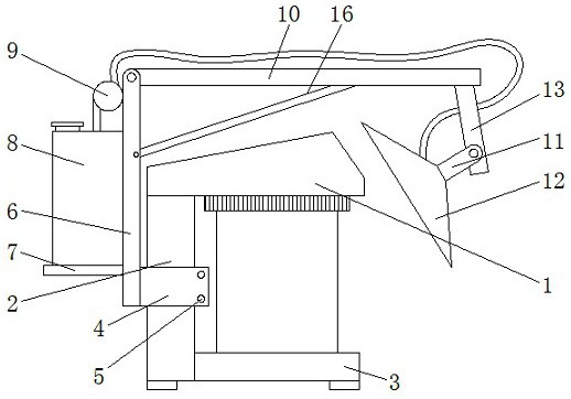 一种揉面机加工用除尘装置及其操作方法