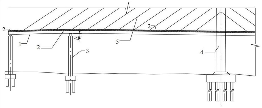 结合梁负弯矩区砼板施加压应力的方法、主梁及斜拉桥