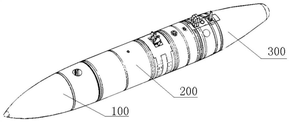 一种用于飞行器的全复合材料轻质燃料箱壳体