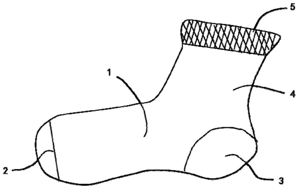 一种具有磁疗功能的抗菌保健袜及其制备方法