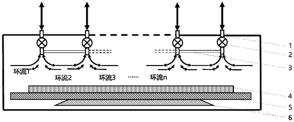 一种密环流抑波干燥制膜方法及设备