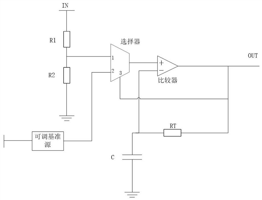 一种水分测量电路及水分测量方法