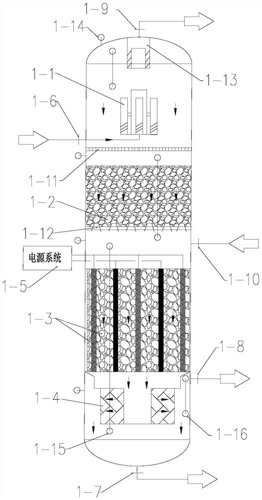 一种基于电场协同介质聚结的O/W乳状液破乳除油装置和方法