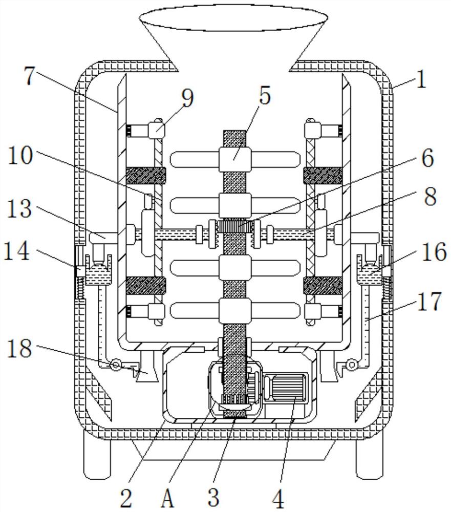 一种节能环保的建筑涂料砂浆搅拌机