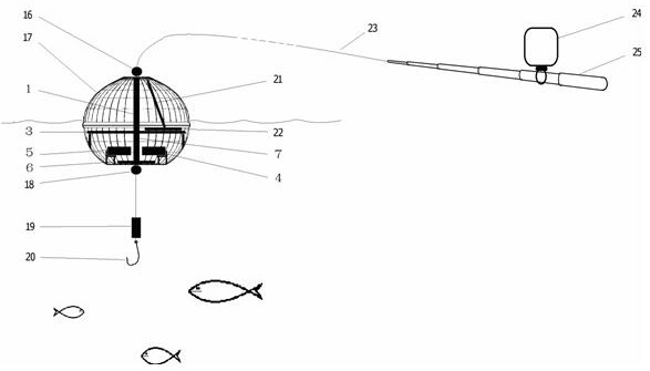 一种具有语音播报鱼情功能的电子鱼漂