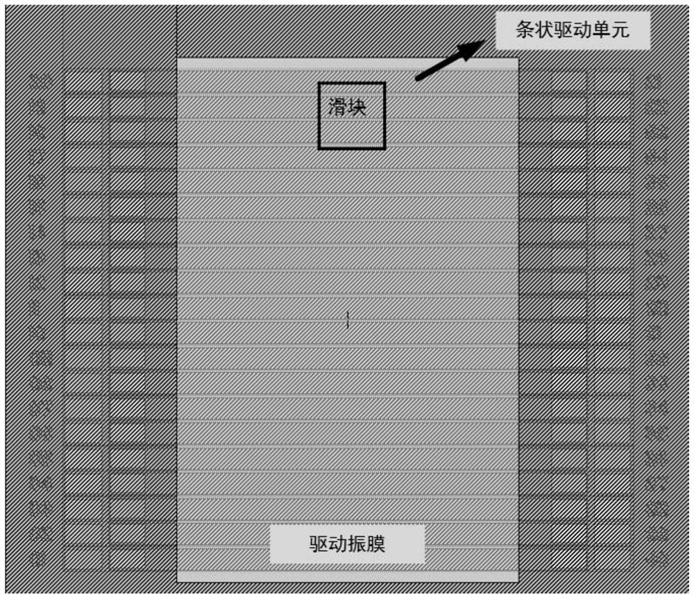 一种基于双层压电膜的直线型驱动器