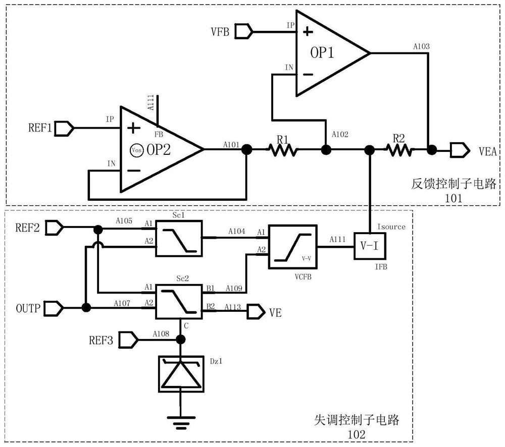 一种开关电源恒压控制补偿电路