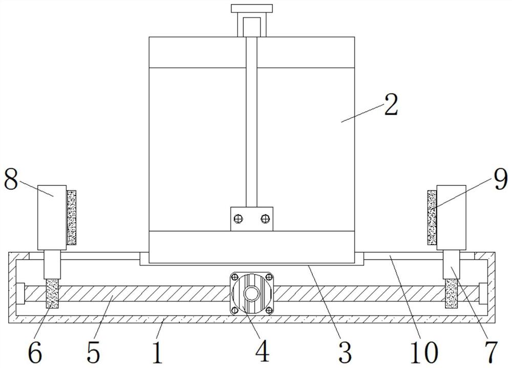 一种数控龙门铣床内置式松刀油缸结构