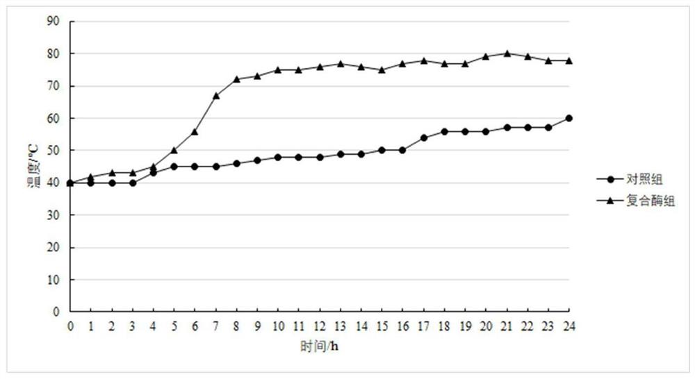 一种复合酶制剂和苍白杆菌辅助的厨余垃圾高温堆肥新工艺