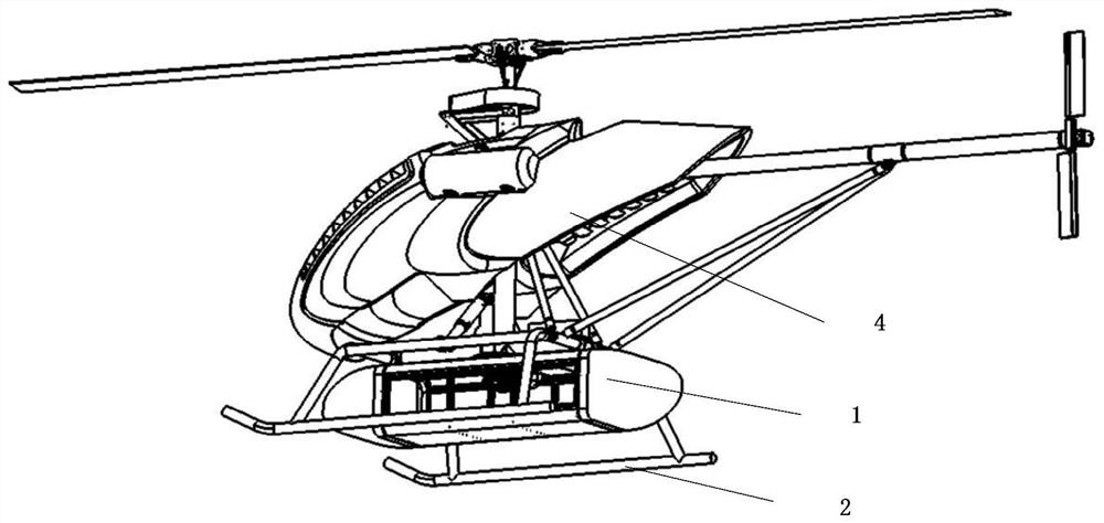 一种无人直升机机载电磁环境模拟设备、系统及直升机