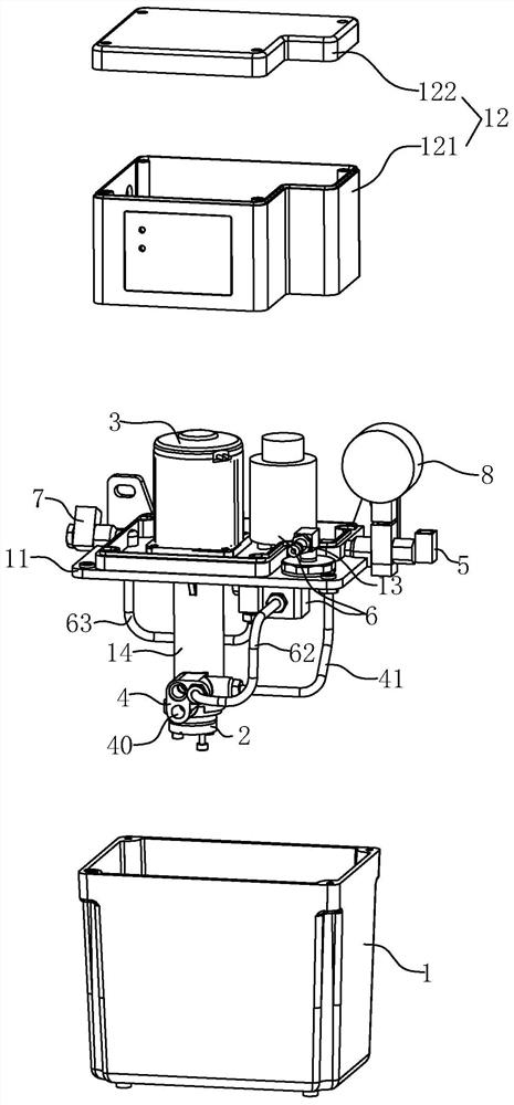 电动润滑泵及其油路控制方法和具有该电动润滑泵的润滑装置