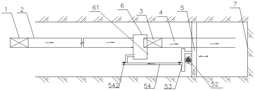 一种隧道通风系统