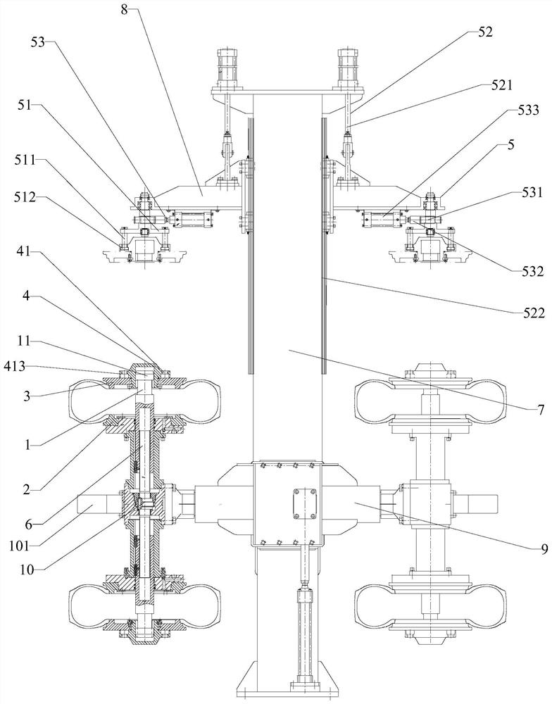 轮胎定型硫化机PCI装置