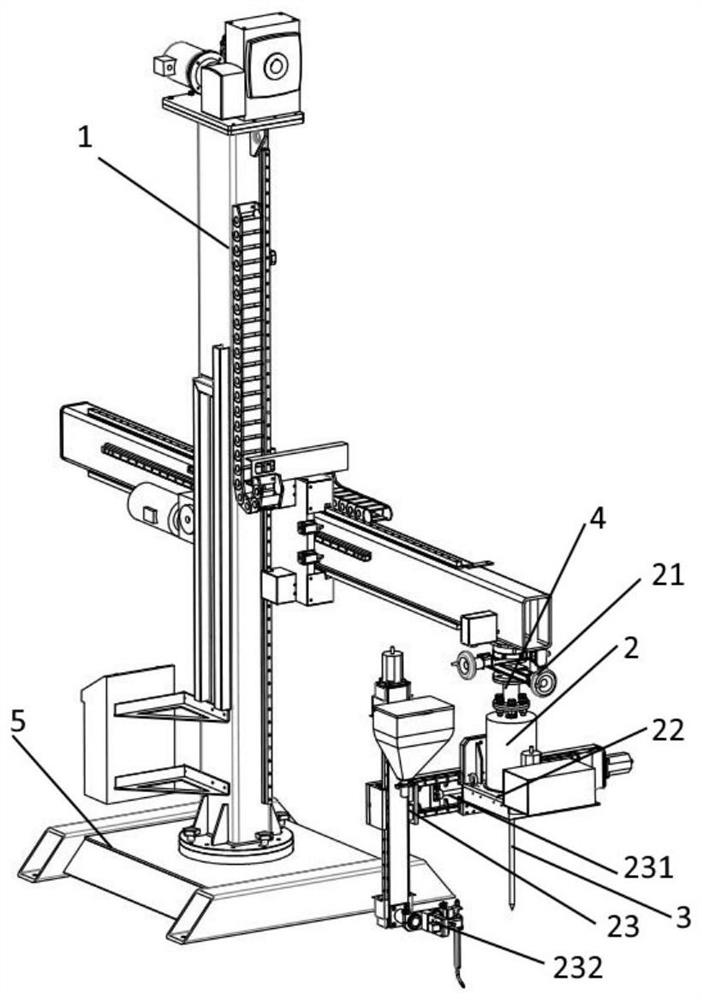 一种悬挂式马鞍焊接装置及其工作方法