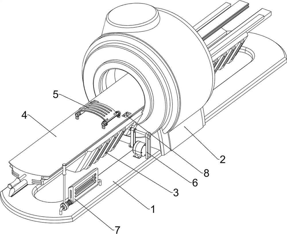 一种核磁共振辅助用自动全身扫描设备