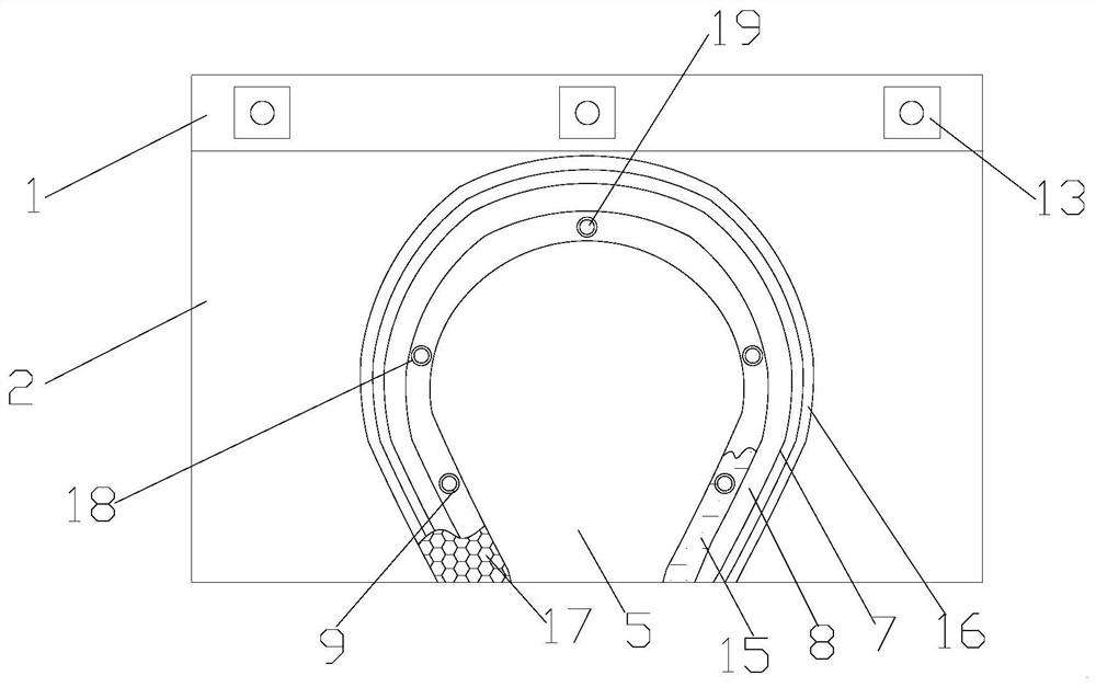 一种婴童3D透气护型枕