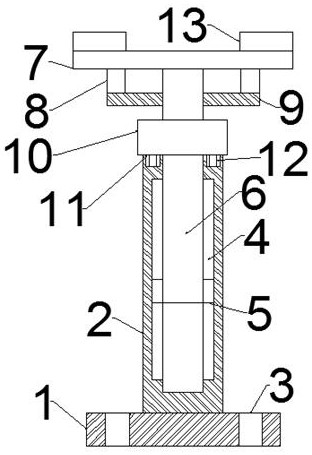 一种桥梁建设用支撑架