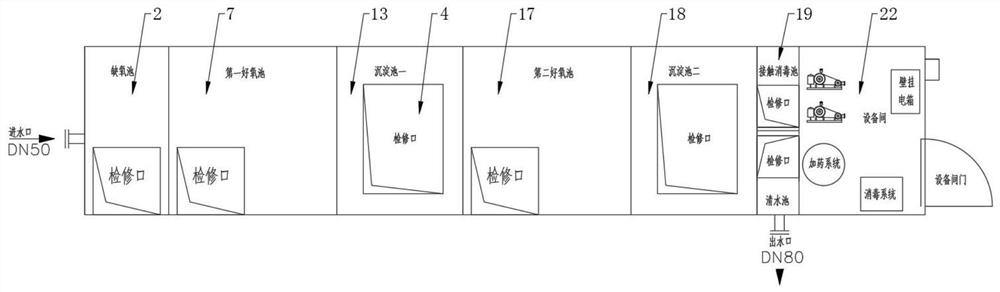 一种专门去除高氨氮污水的设备装置及其方法