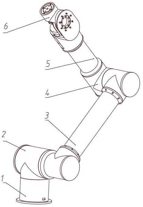 一种全液压驱动六自由度机械臂