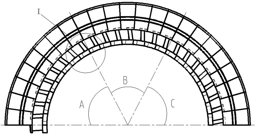 一种转鼓式汽轮机组装式静叶隔板的制造方法