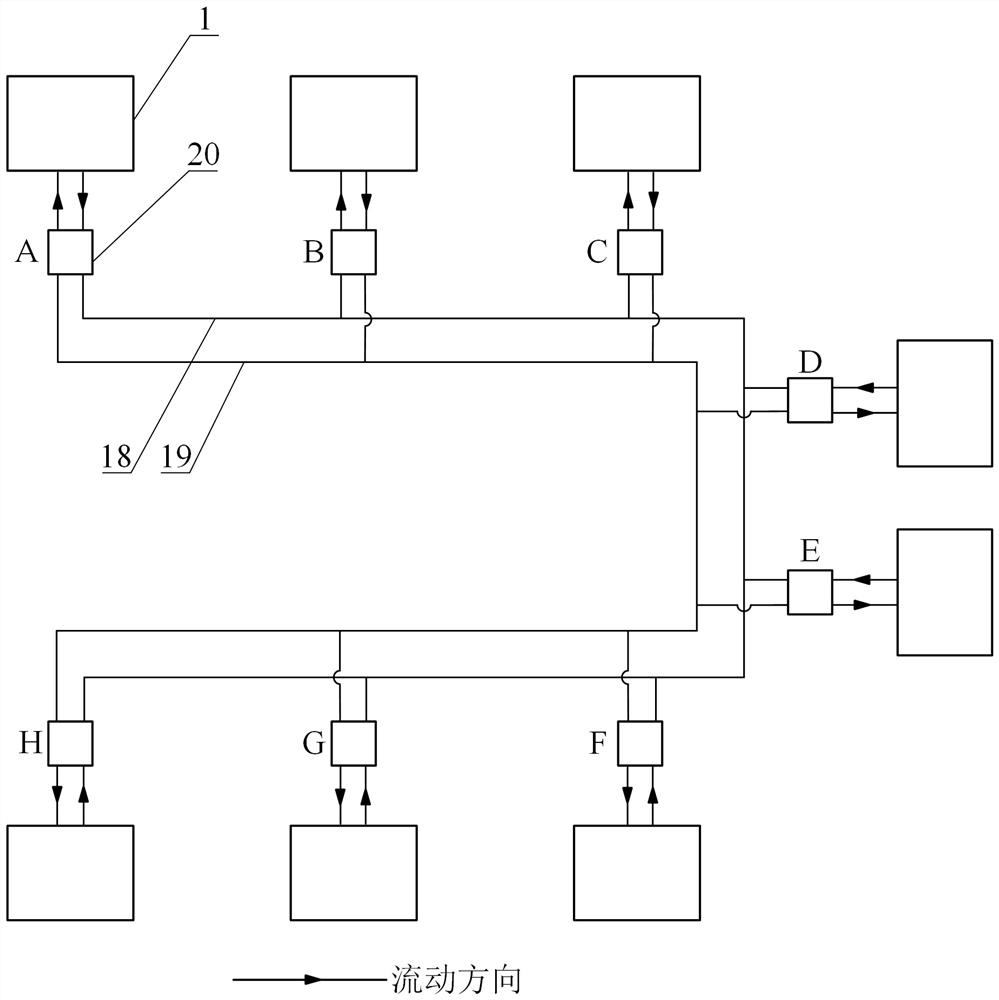 一种基于分区式能源站的区域供冷系统