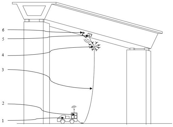 一种桥梁智能检测飞行机器人