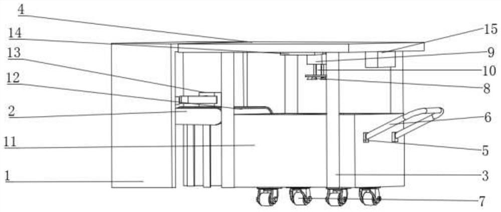 一种EPS建筑模块加工用收料装置