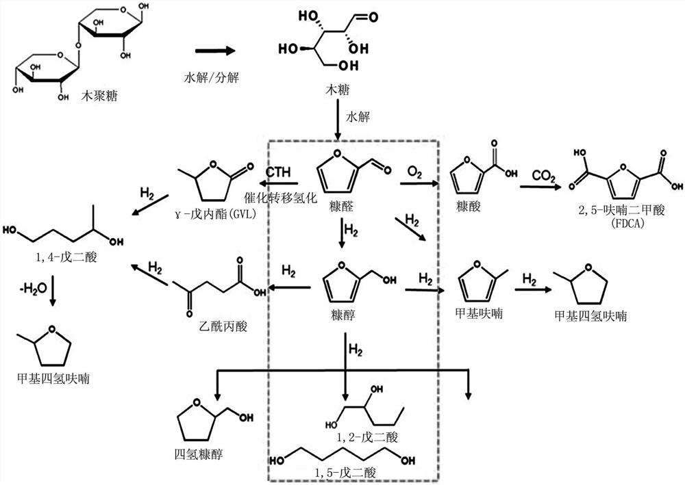 1,2-戊二醇制造用催化剂以及利用上述催化剂的1,2-戊二醇的制造方法
