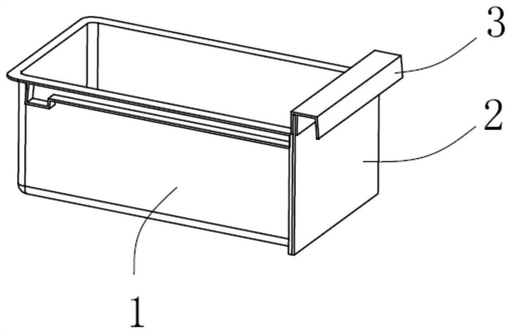 一种冰箱分体储物抽屉