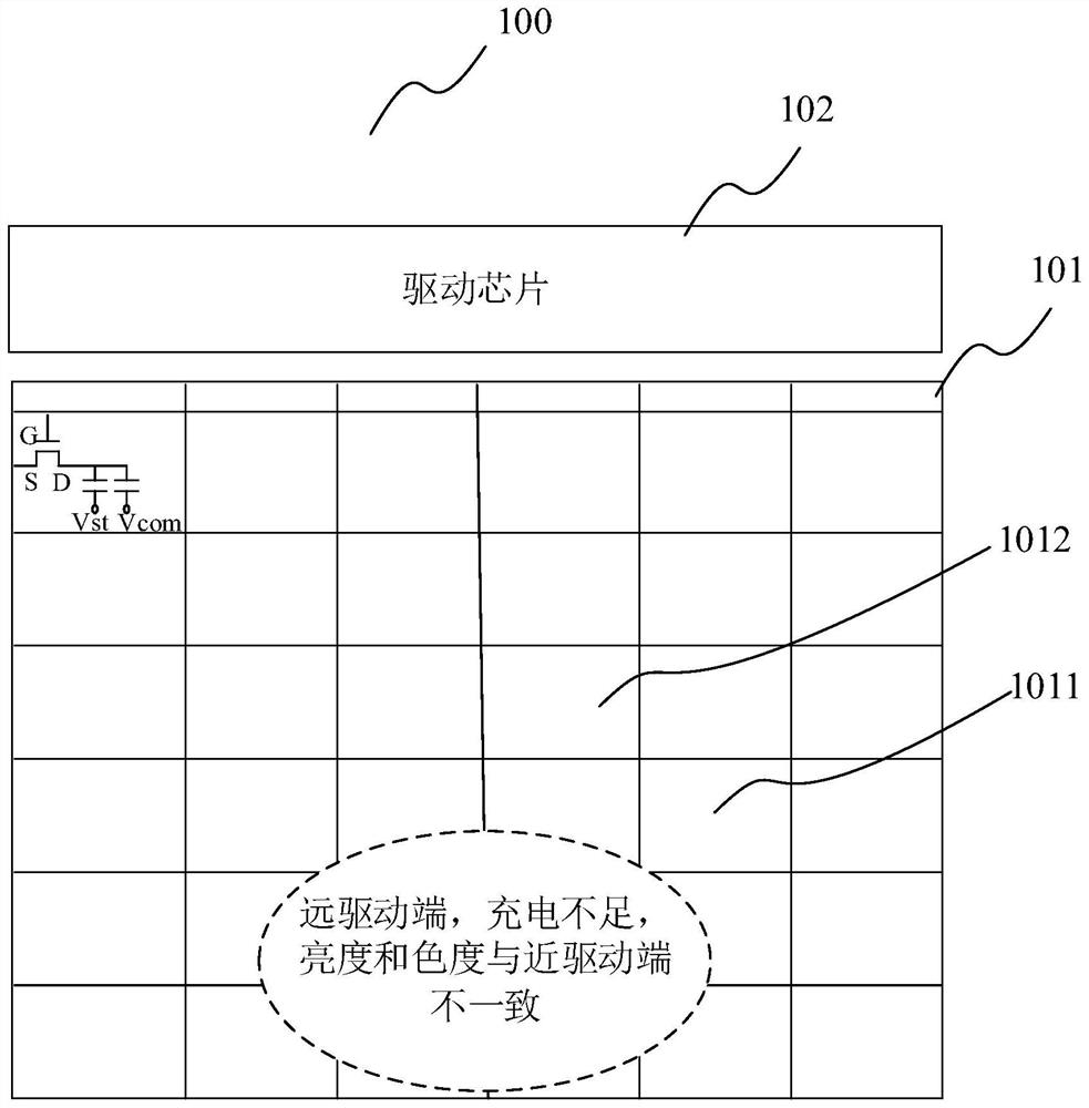 一种液晶显示屏、显示方法及确定驱动信号的方法