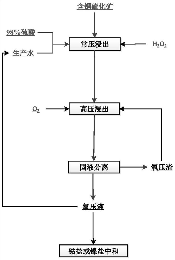 一种提升含铜硫化矿浸出效率的处理方法