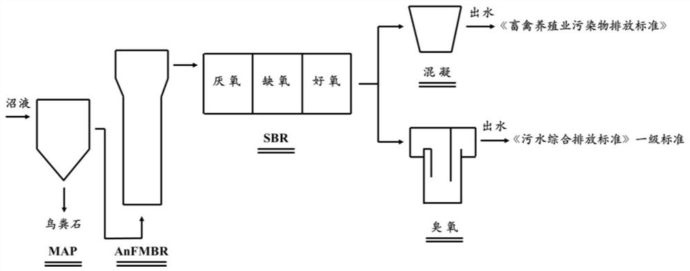 一种资源化处理畜禽养殖沼液的方法