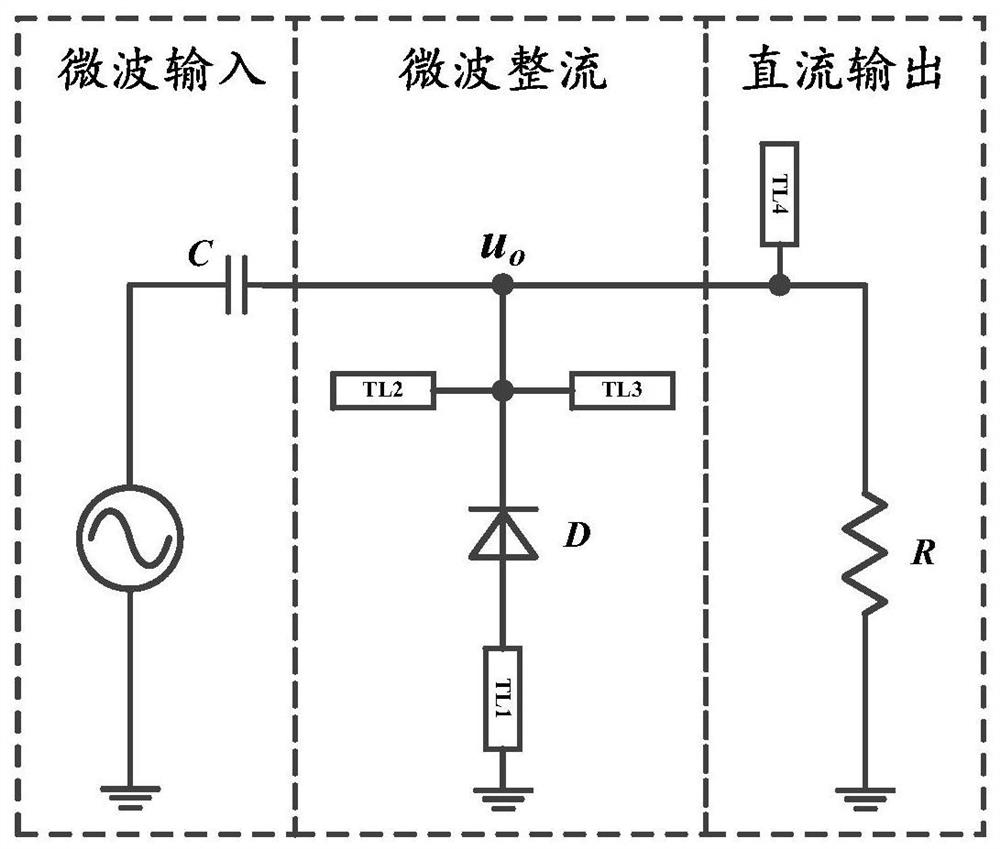 一种紧凑型大功率微波整流电路