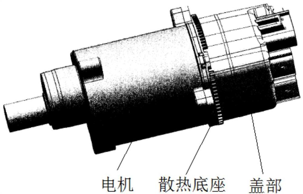 电机驱动控制结构