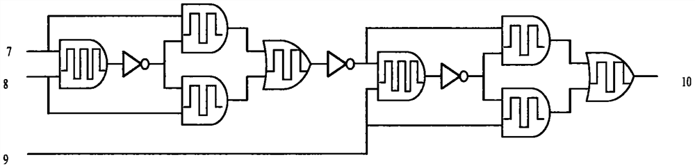一种基于忆阻器的三变量奇偶检测电路