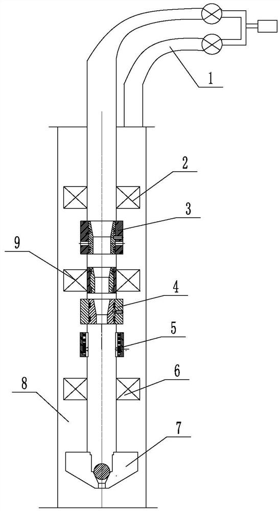 用于全井筒快速找漏的封隔器、管柱及其方法