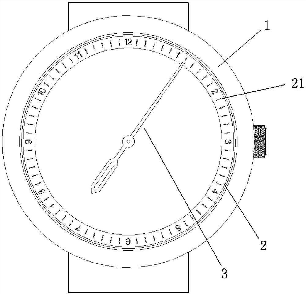 一种新型刻度手表