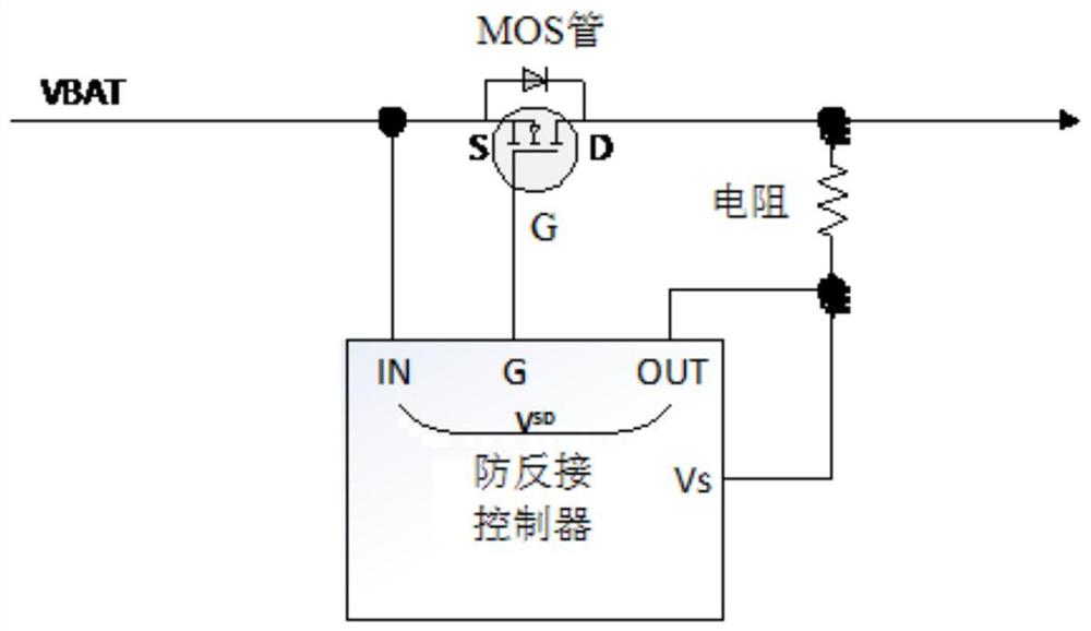 防反接电路及控制方法