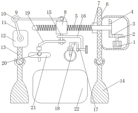 一种新型医用可调节双光源无影LED手术灯