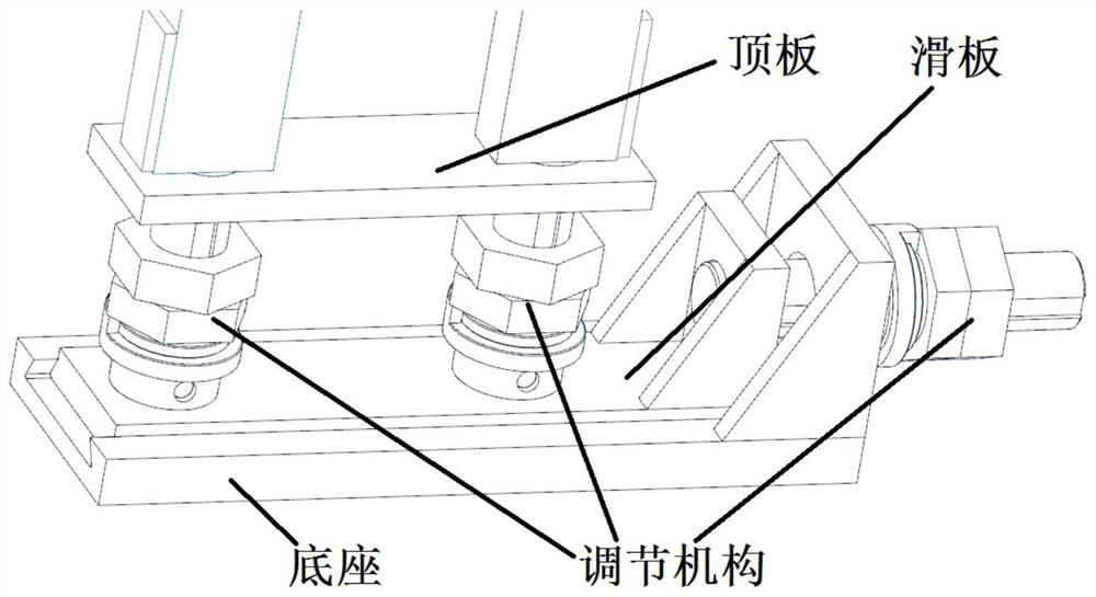 一种变形零件可调节支撑工装