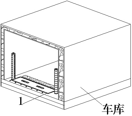 一种汽车入库专用的灯具