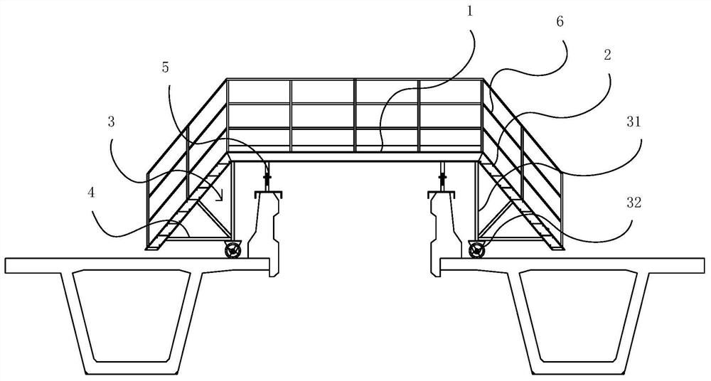 移动式的桥梁跨幅装置